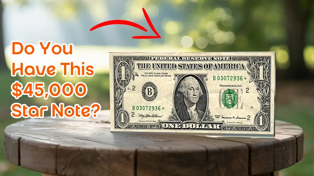 check your bill $1 Star Note Could Be Worth $45,000